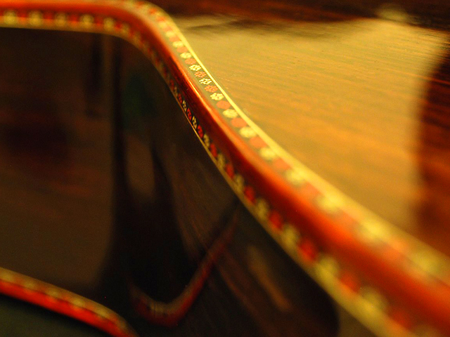 Custom guitar rosettes